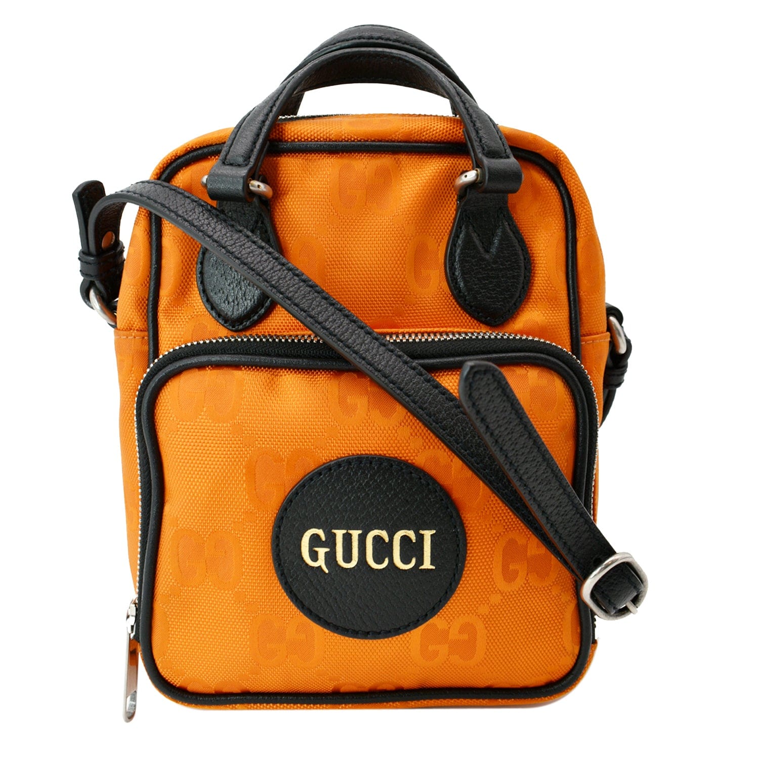 Gucci Off The Grid Orange Econyl Pouch Wristlet Clutch Bag 625598 – Queen  Bee of Beverly Hills