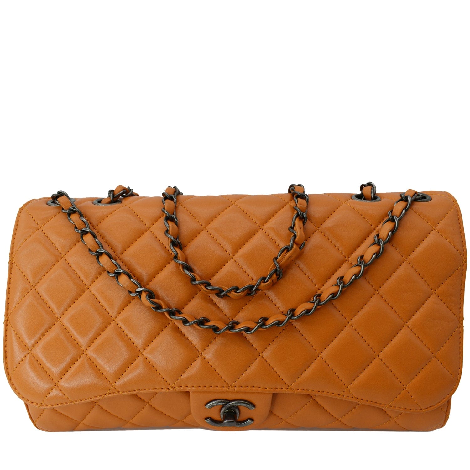 chanel mini brown purse
