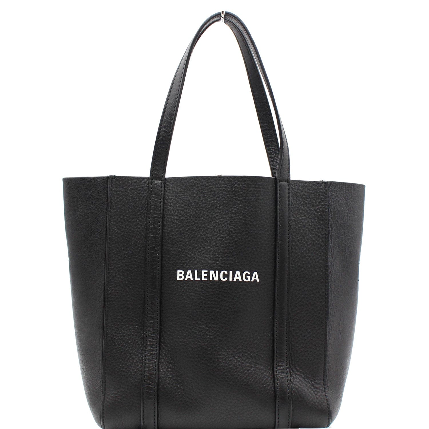 Balenciaga Glove Large Leather Tote Bag In Black