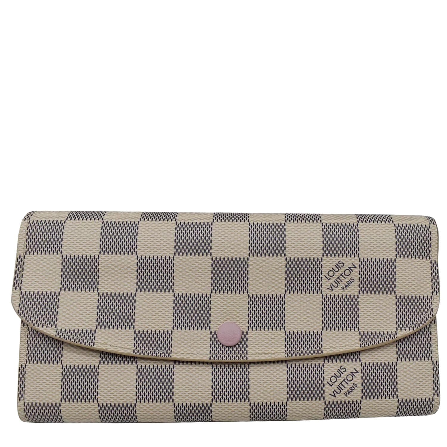 Emilie cloth wallet Louis Vuitton White in Cloth - 33384796