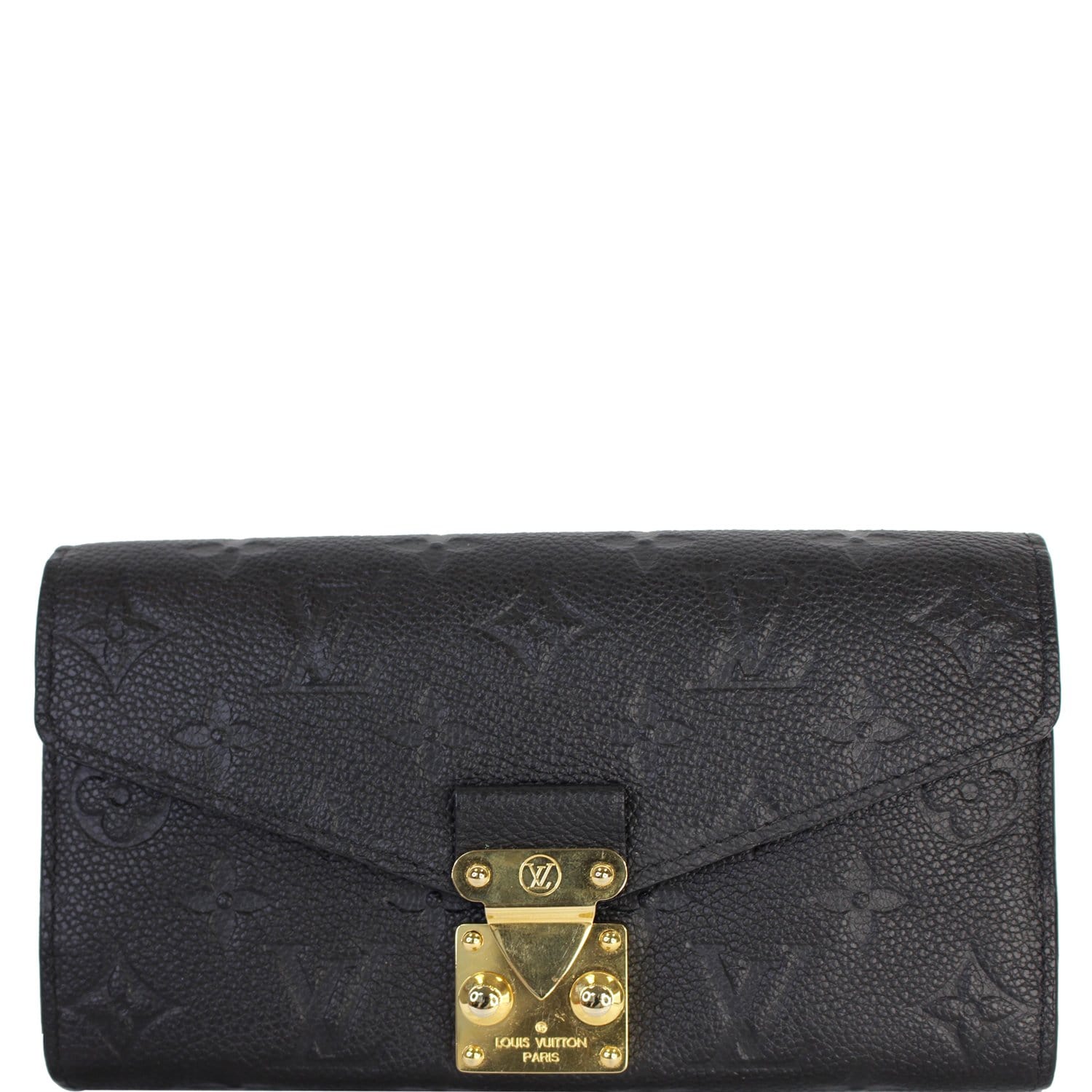 Authentic Louis Vuitton Black Monogram Empreinte Leather Metis Pochett –  Paris Station Shop