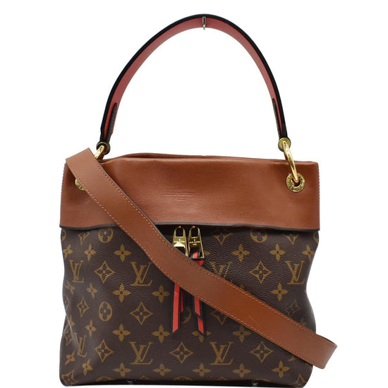 Louis Vuitton Tuileries Besace Monogram Brown/Creme in Coated Canvas/Leather  with Gold-tone - US