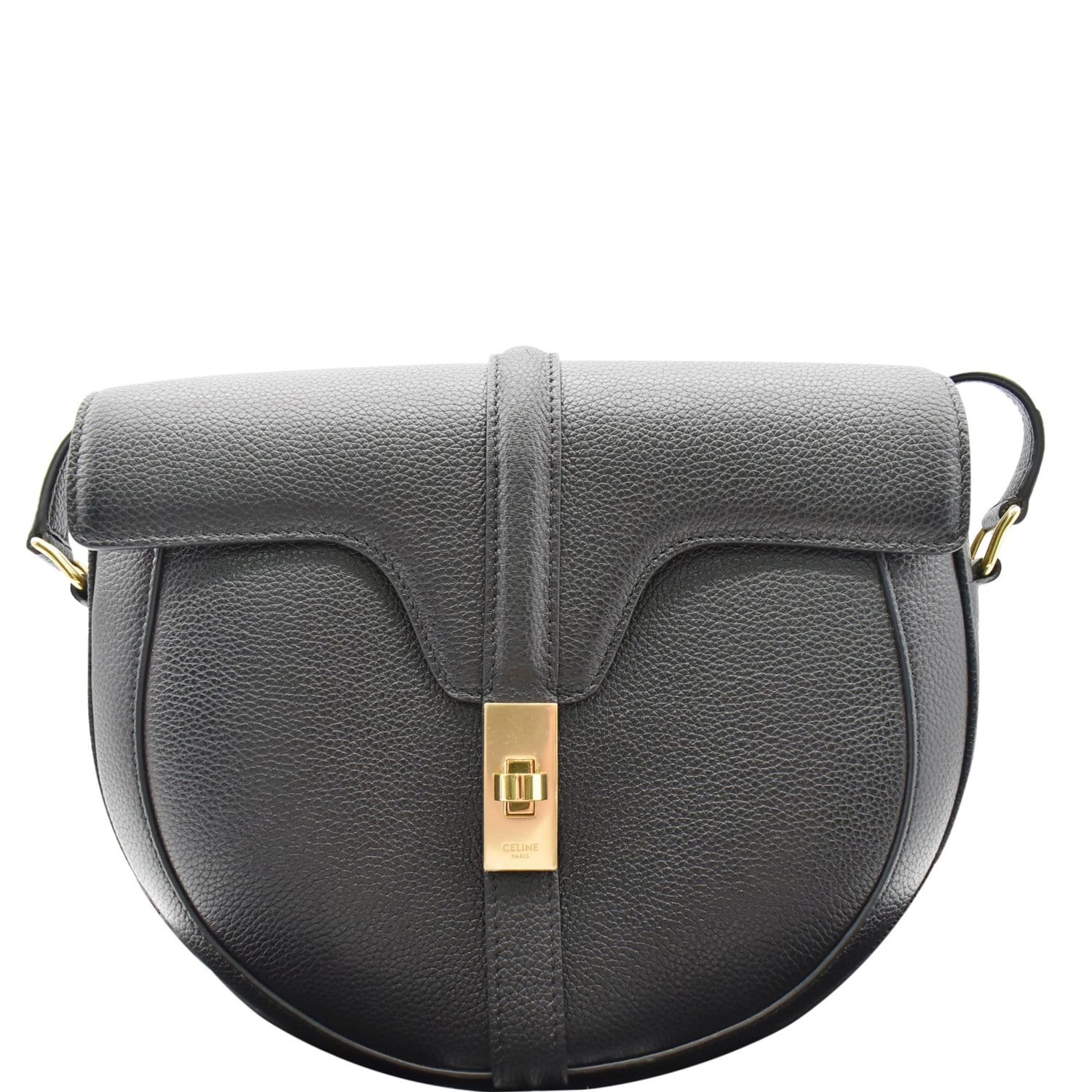 Celine SMALL BESACE 16 BAG IN SATINATED CALFSKIN Grey