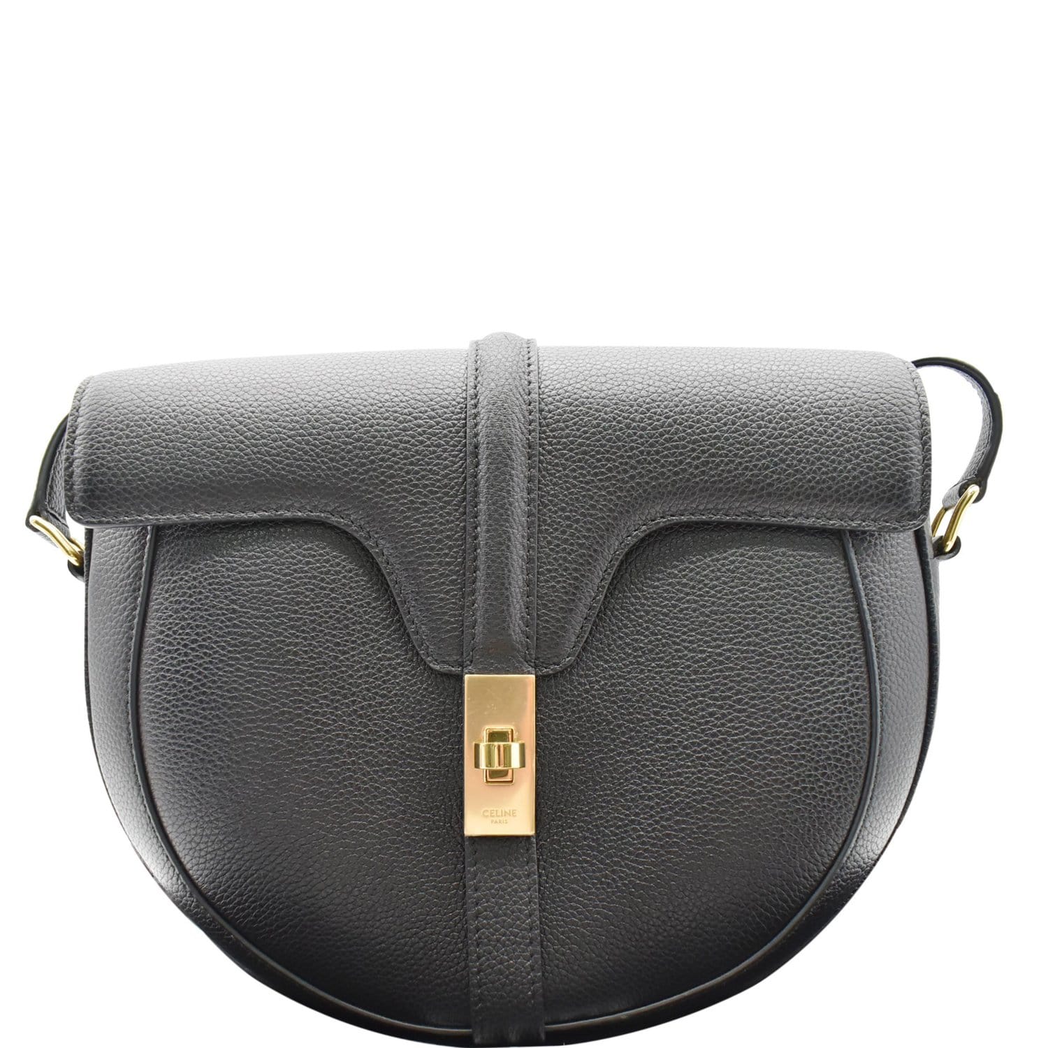 Leather shoulder bag