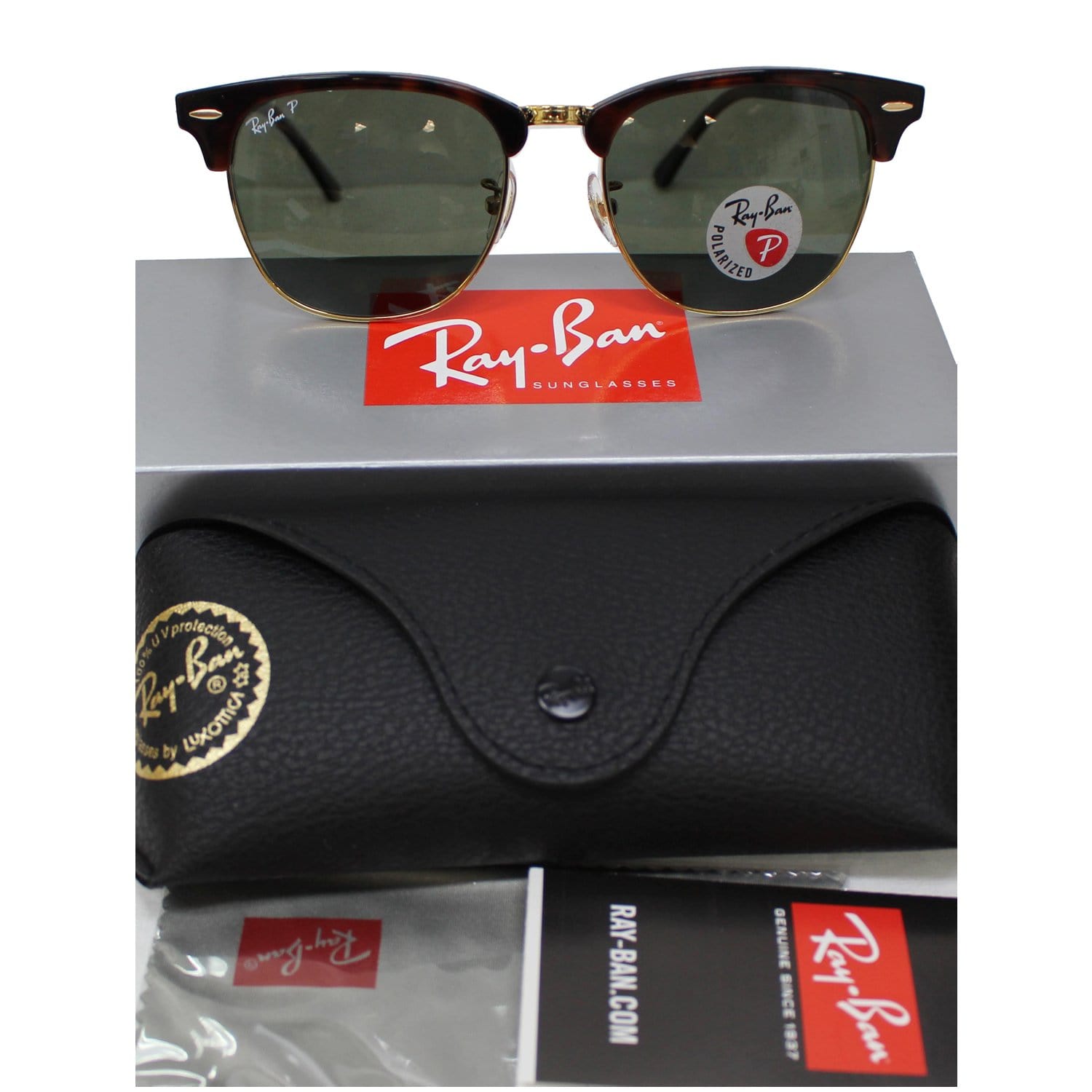 Ray Ban Rb3016f 990 58 55 Sunglasses Green Classic G 15 Polarized Lens