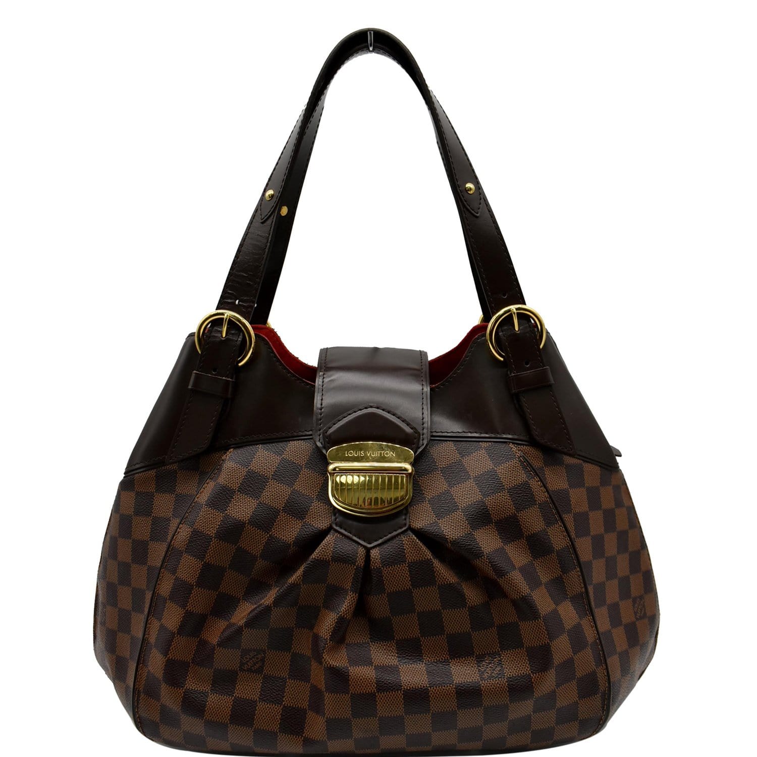 LOUIS VUITTON Sistina GM Damier Ebene Shoulder Bag Brown - 20% OFF