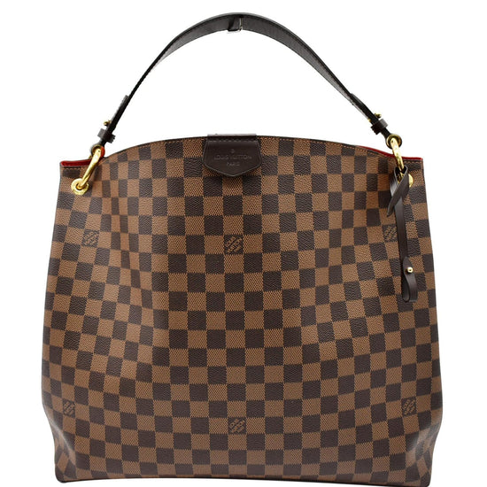 Graceful leather handbag Louis Vuitton Brown in Leather - 37782814