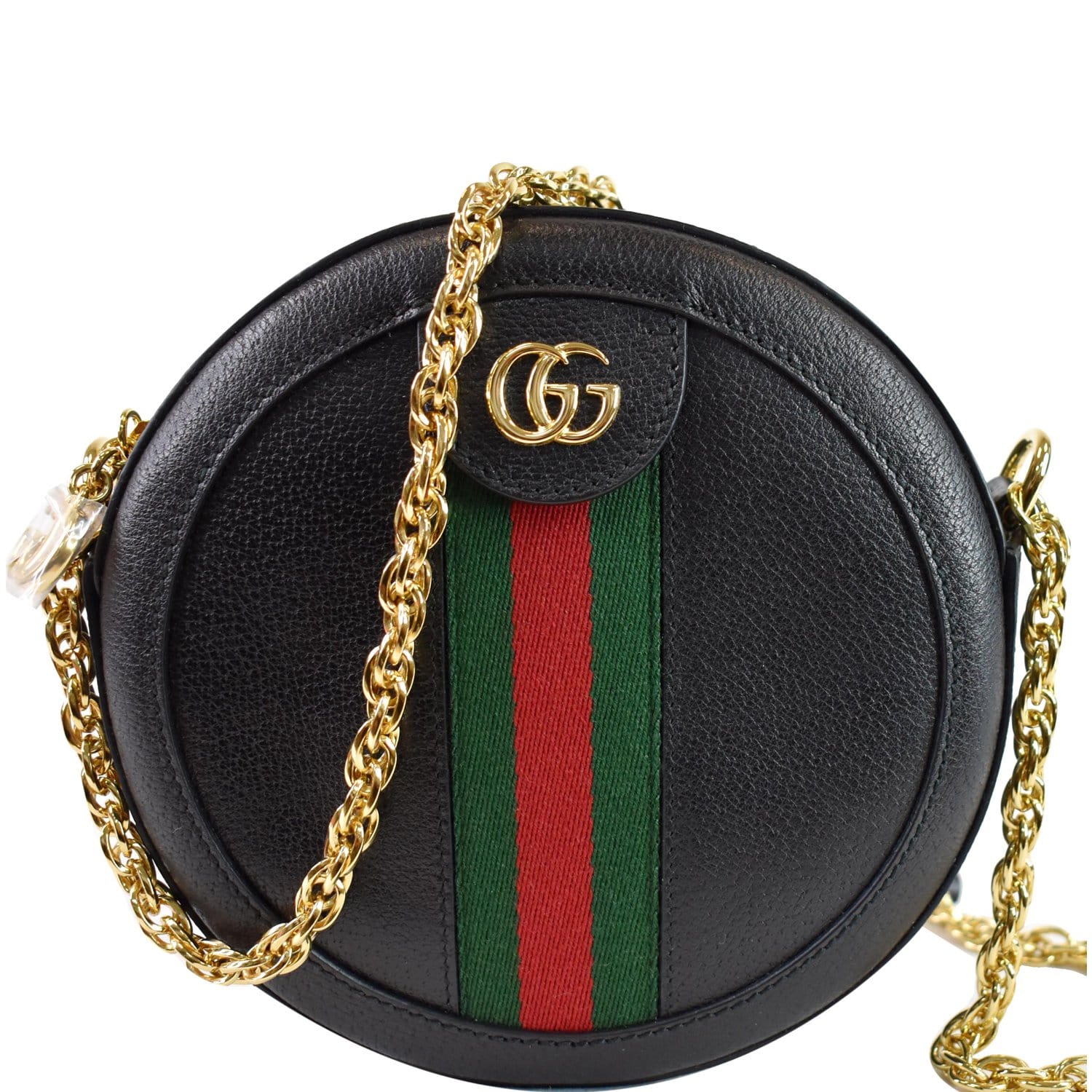 Gucci Ophidia Mini GG Leather Handbag