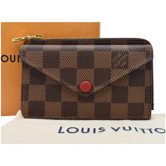 Louis Vuitton Card Holder recto new Brown Leather ref.212516