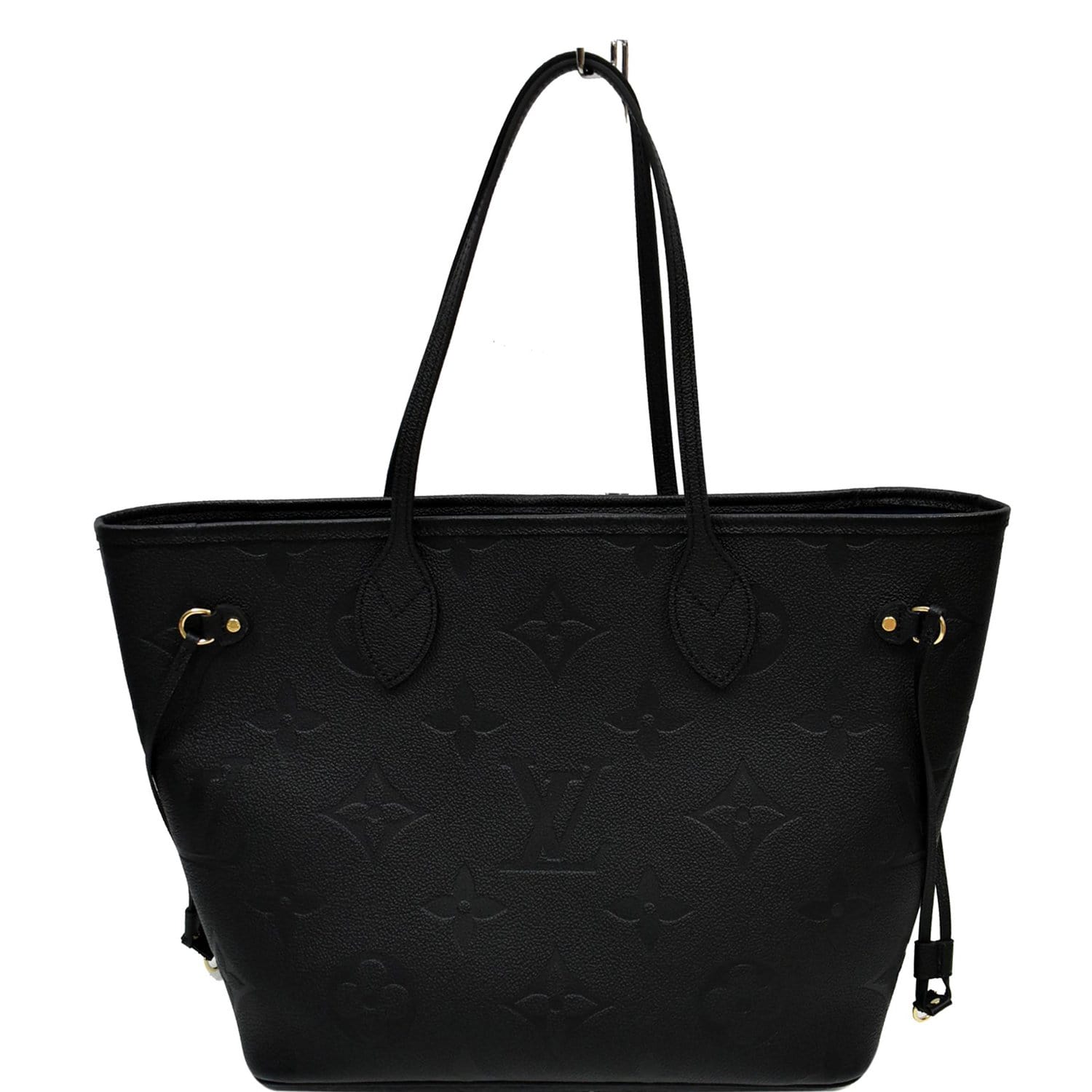 LOUIS VUITTON Neverfull MM Tote Bag M46040 Black Monogram