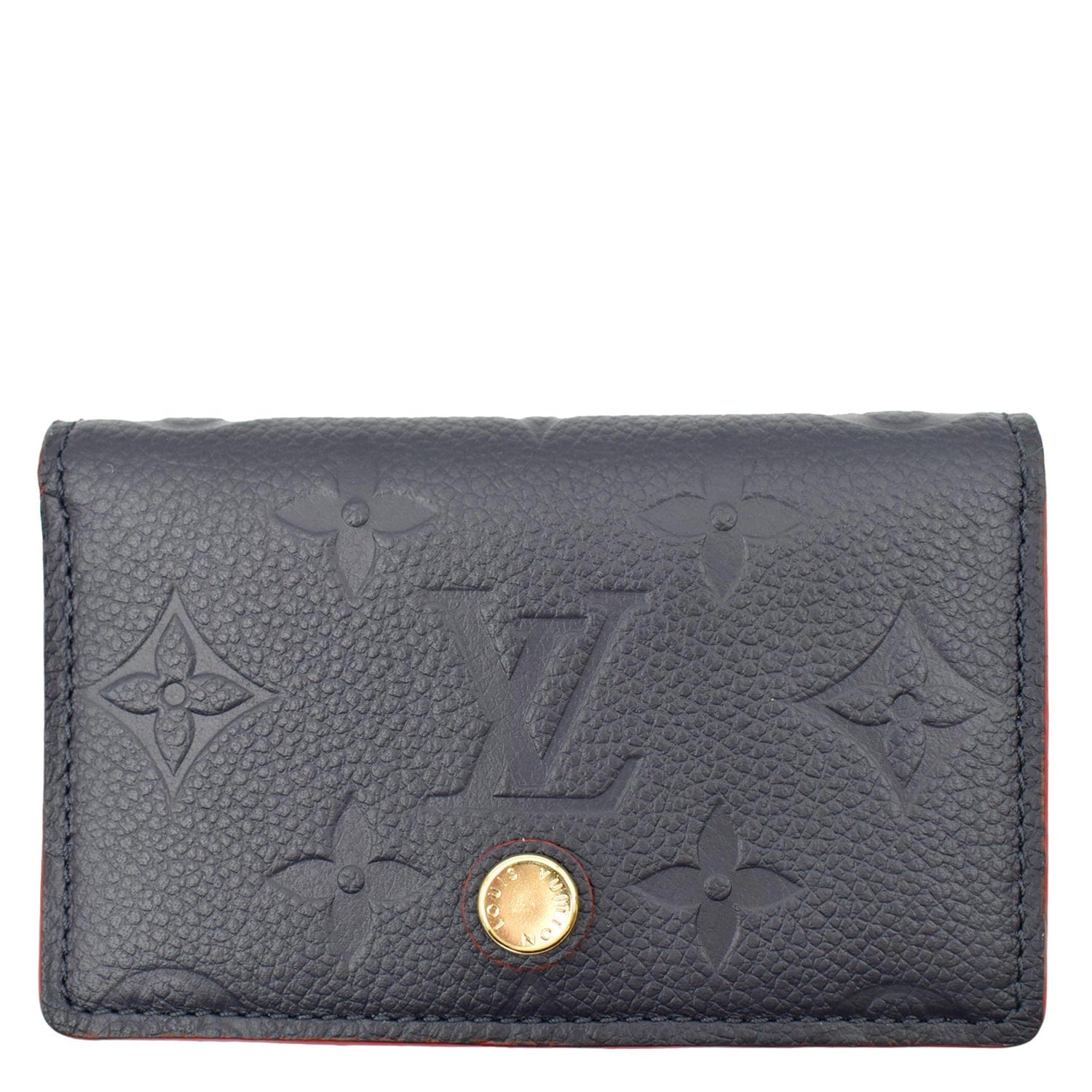 Daily leather card wallet Louis Vuitton Multicolour in Leather