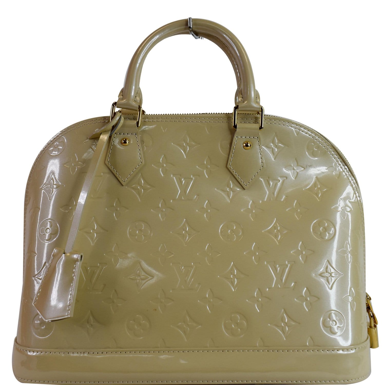 Louis Vuitton Monogram Vernis Alma PM Satchel (SHF-16773) – LuxeDH