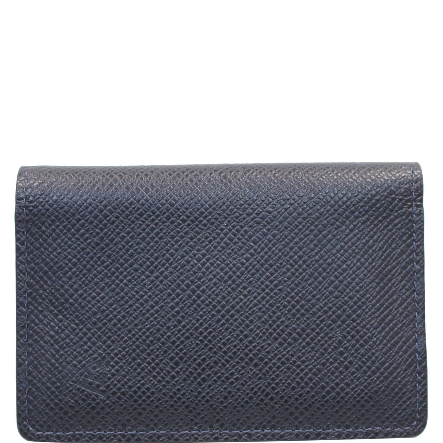 Louis Vuitton Coin Card Holder Taiga Leather Mens Wallet