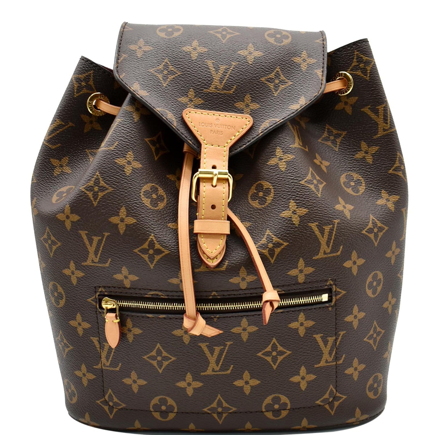 Preloved Louis Vuitton Tan Monogram Empreinte Montsouris PM Backpack C –  KimmieBBags LLC