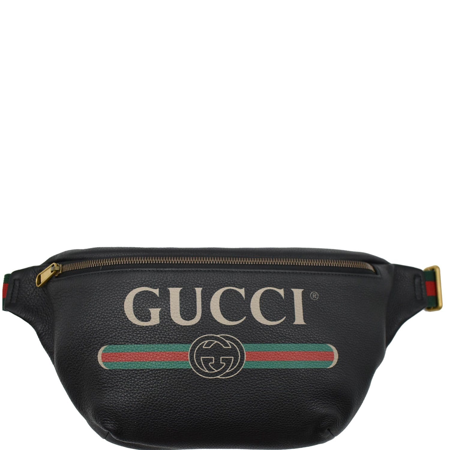 Gucci Fanny Pack Belt Bag Monogram GG Black for Men