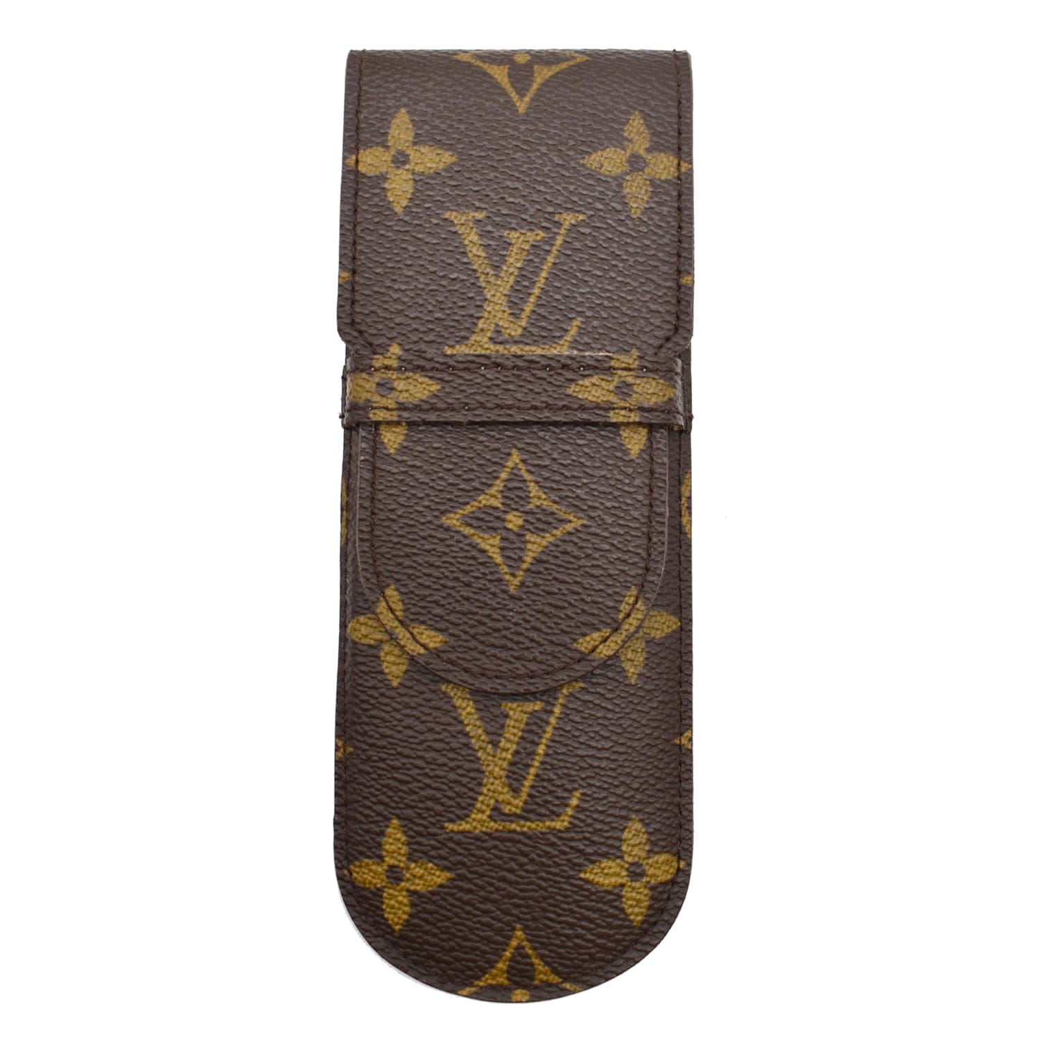 LOUIS VUITTON Damier Azur Etui Lunette Woody Glasses Case GI0388 LV Auth  am450b