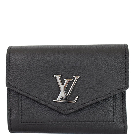 LOUIS VUITTON Portefeuille My Lock Me Compact Wallet Trifold M62947 LV Noir