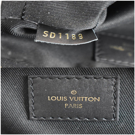 LOUIS VUITTON Monogram Saintonge Black 1242016