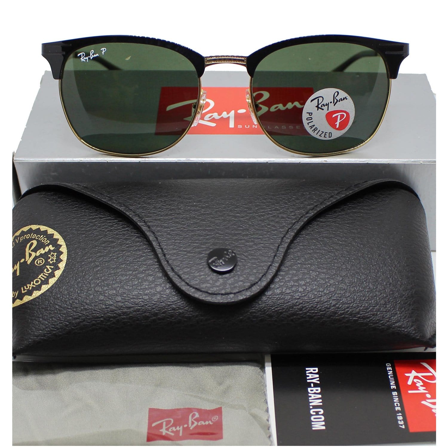 Ray Ban Rb3538 187 9a Sunglasses Green Classic G 15 Polarized Lens