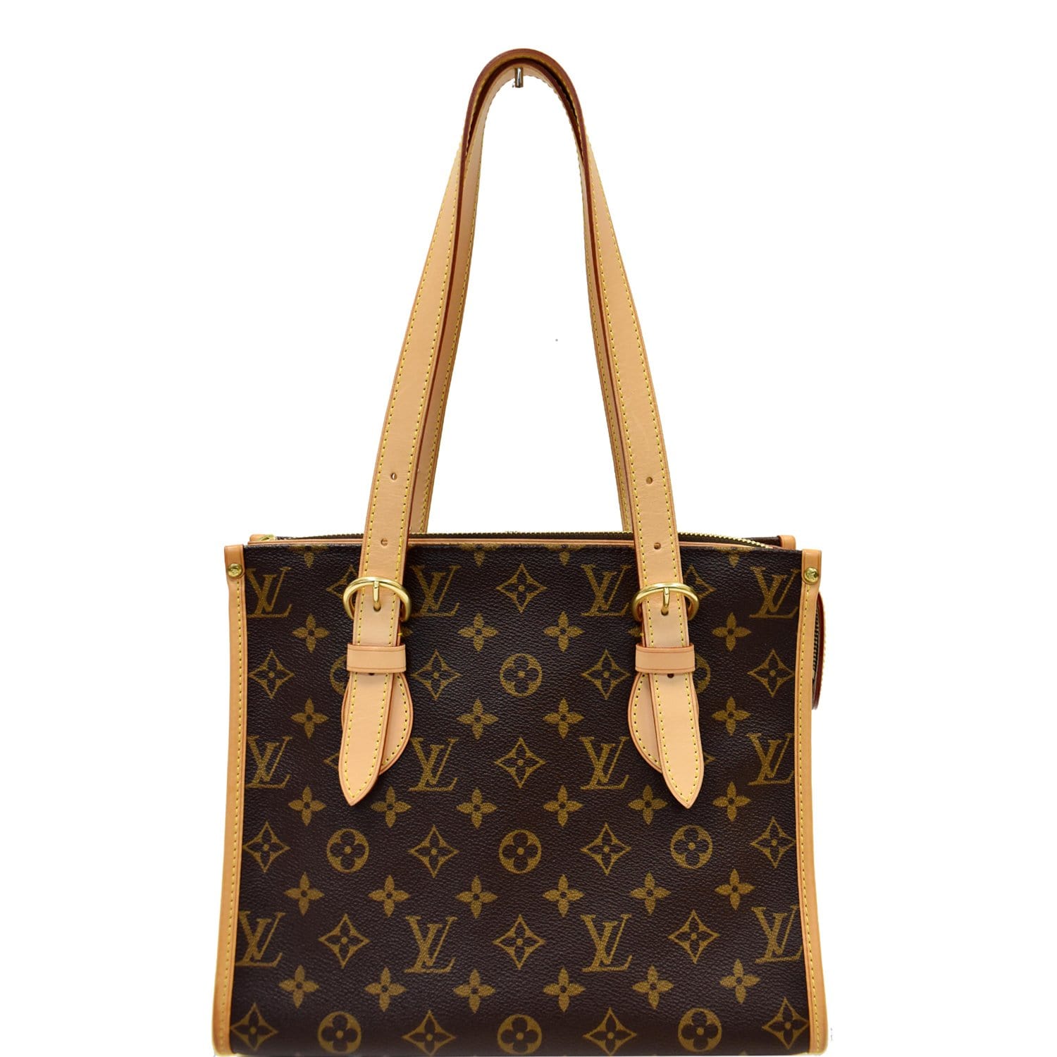 Louis Vuitton Popincourt Brown Canvas Shoulder Bag (Pre-Owned)