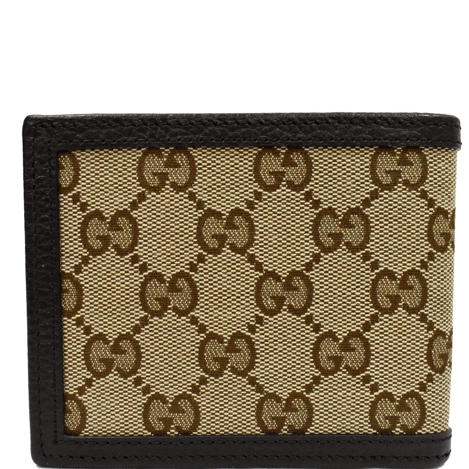 Leather Bi Fold Gucci Wallet For Mens
