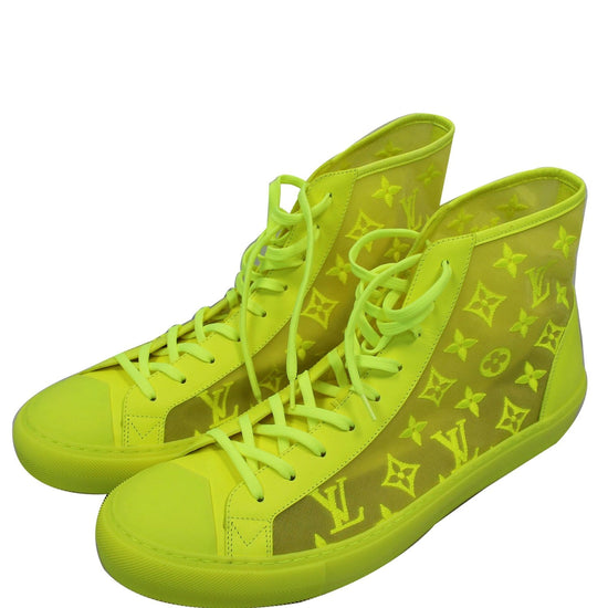 Cash Converters Townsville - Just arrived Louis Vuitton tattoo sneaker boot.  Comes with box and bags. Monogram canvas sneaker boot with monogram tab on  back. Size 12. $729.95