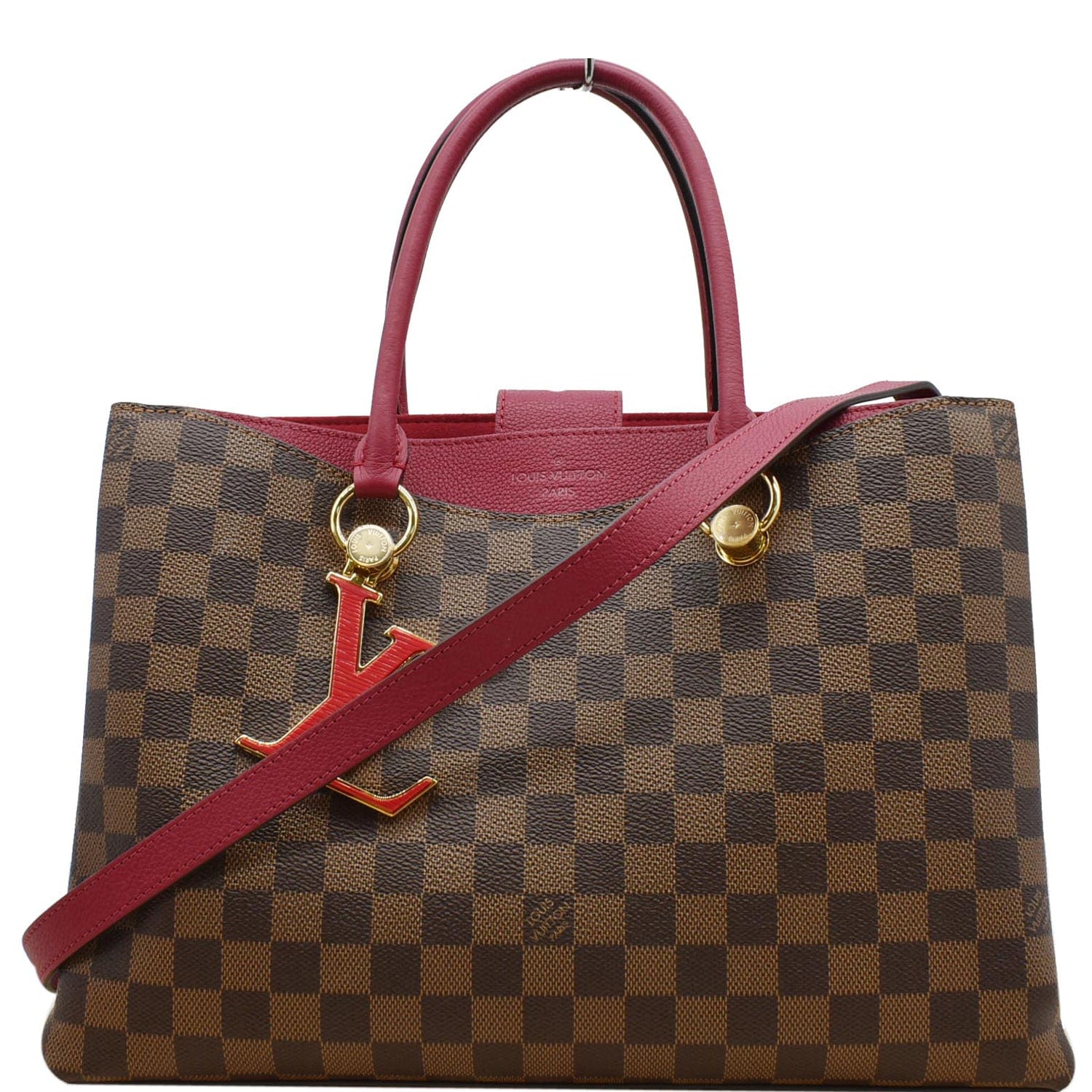 Louis Vuitton, Bags, Authentic Louis Vuitton Lv Riverside Damier Ebene  Shoulder Bag Brown New