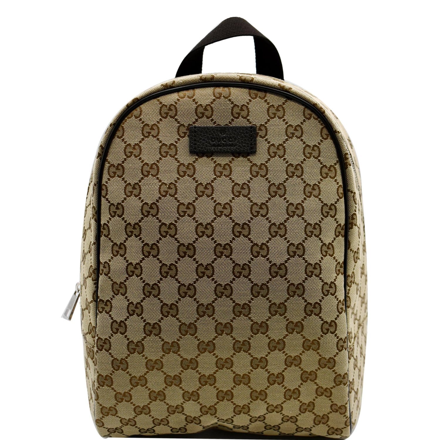 Gucci, Bags, Authentic Gucci Brown Gold Monogram Canvas Travel Duffle Bag