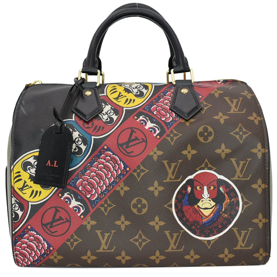 100% Original Louis Vuitton Speedy 30 Kabuki Preloved Designer