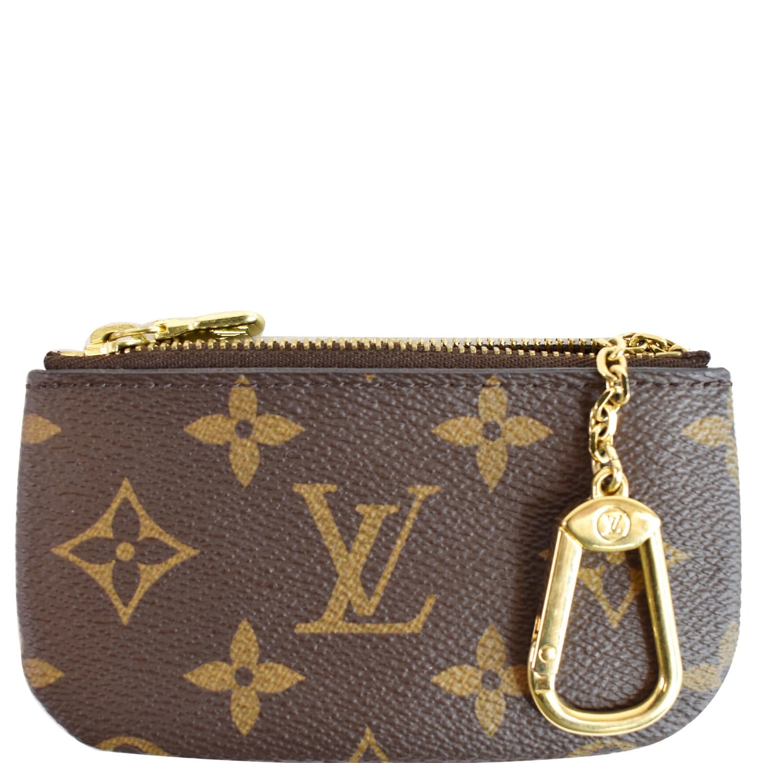 Auth Louis Vuitton Monogram Reverse Slim Purse Card Case M80390 Brown Coin  Case
