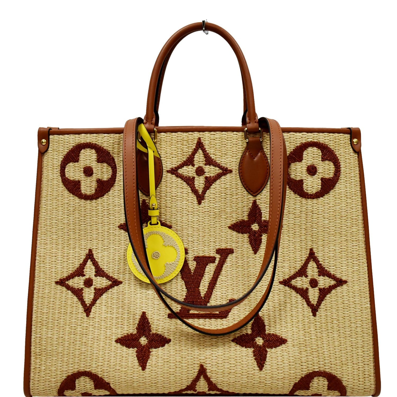 Louis Vuitton: All-New Monogram Raffia Onthego MM & Toiletry Pouch 26 -  BAGAHOLICBOY