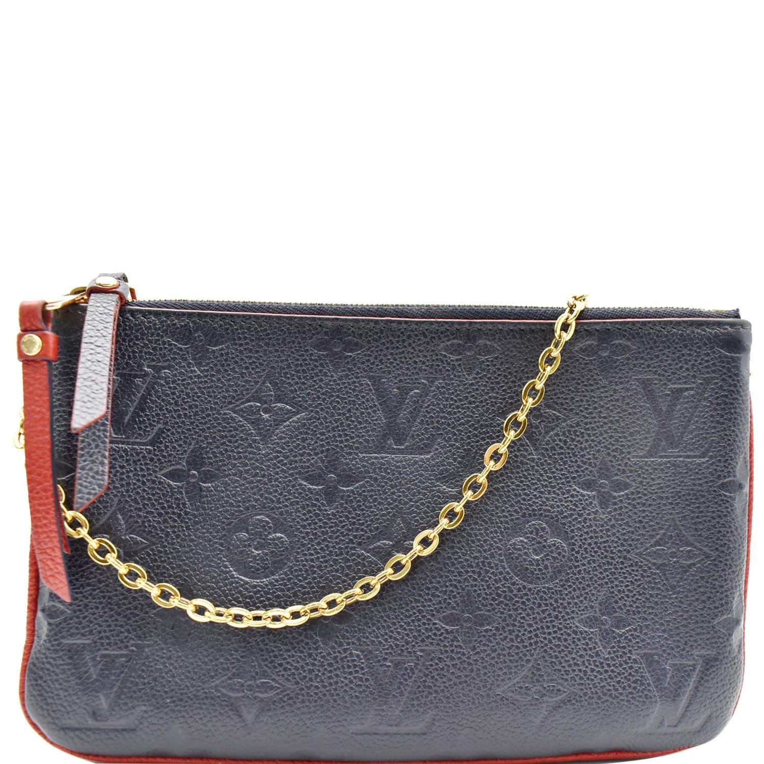 Louis Vuitton Double Zip Pochette Crossbody Bag