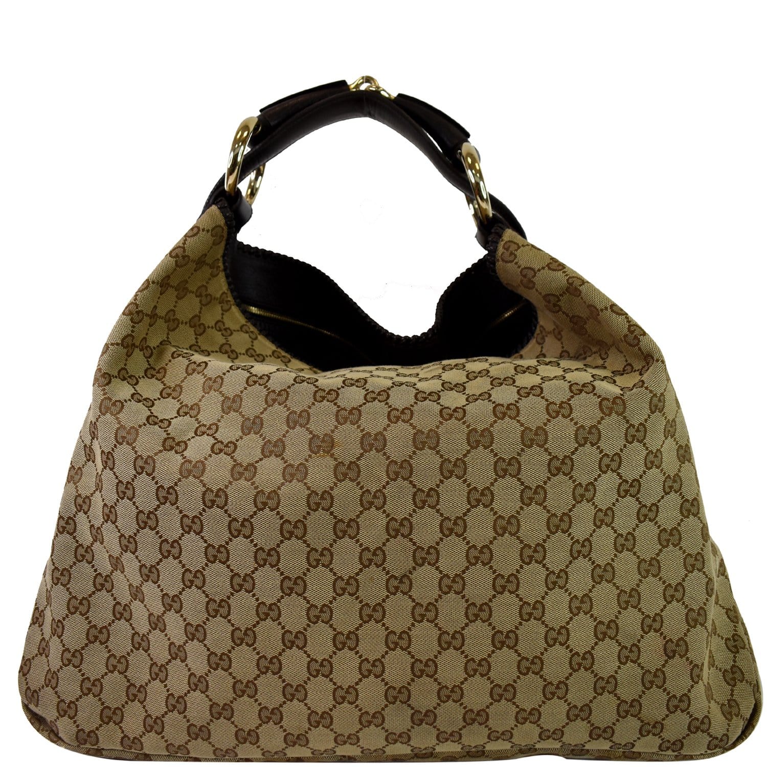 Gucci Horsebit Jacquard Glam Hobo