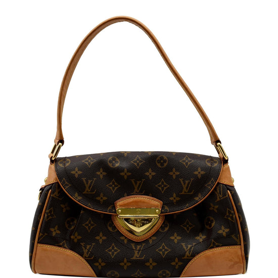 Beverly cloth mini bag Louis Vuitton Brown in Cloth - 21788037