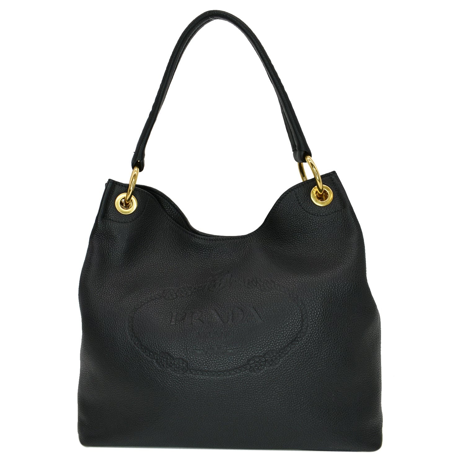 Prada Vitello Phenix Ring Hobo Bag - ShopStyle