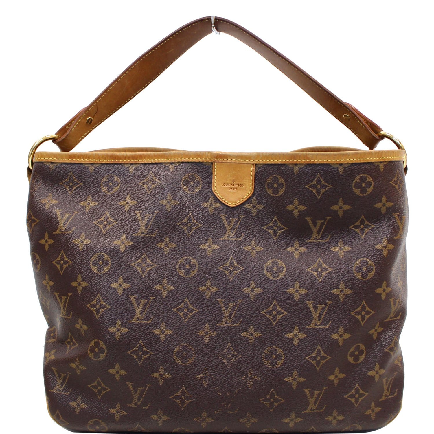 Pre-Owned LOUIS VUITTON Louis Vuitton Delightful PM Shoulder Bag M50155  Monogram Canvas Leather Brown Semi-Shoulder One (Good) 