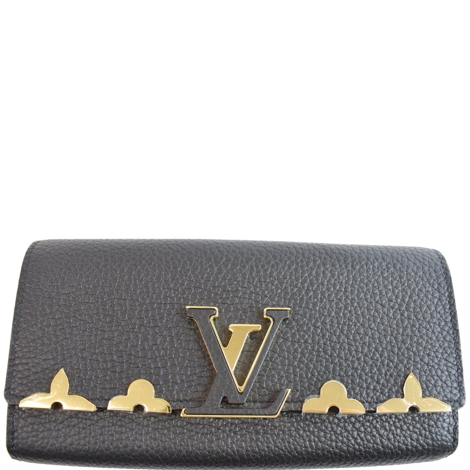 Louis Vuitton Capucines Compact Wallet Rose Jasmine Taurillon