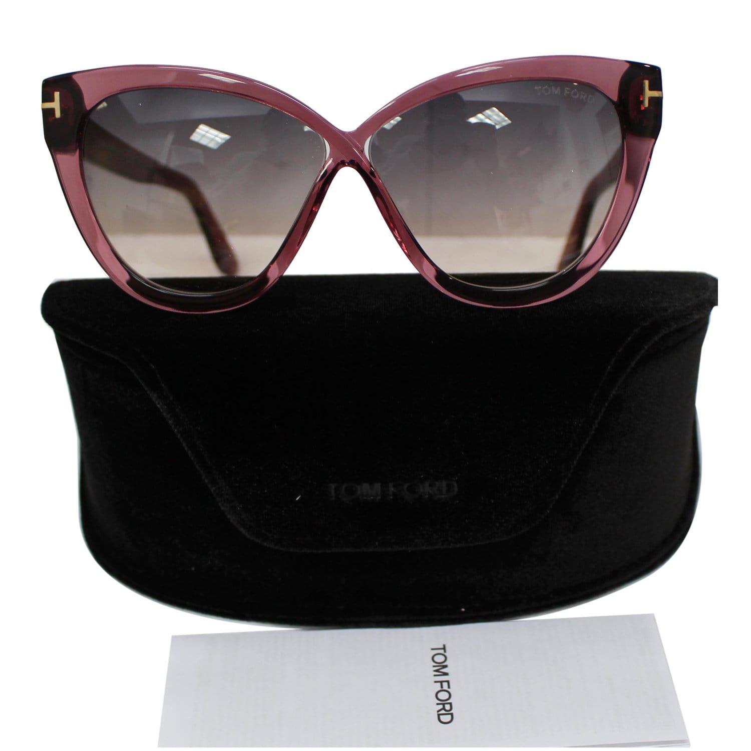 TOM FORD FT0511 69B 59 Arabella Sunglasses Smoke Gradient Lens