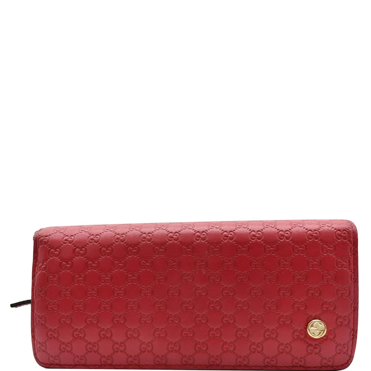 Gucci Signature GG Monogram Leather Wallet