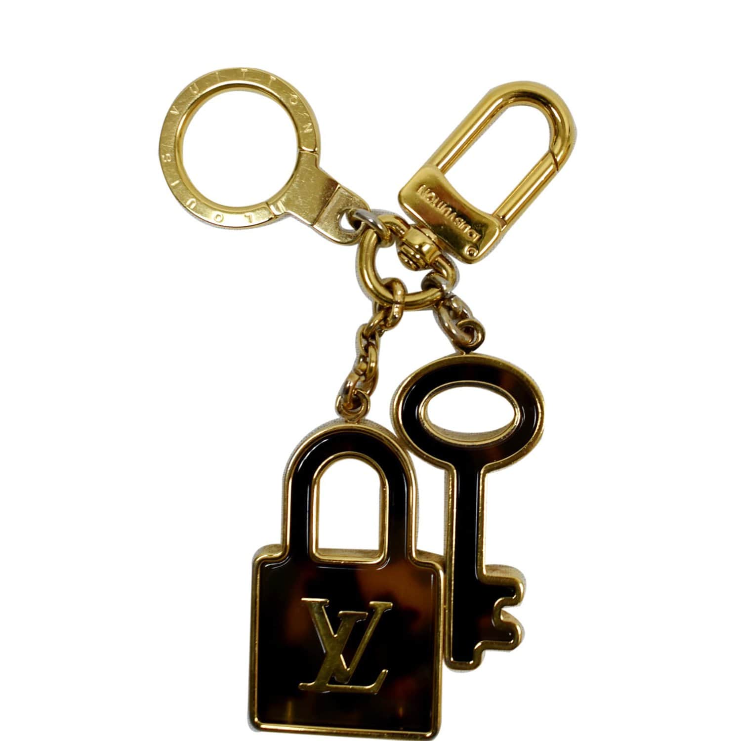 Authentic LV Tortoise Shell Padlock Purse Charm/Keychain – Beauty