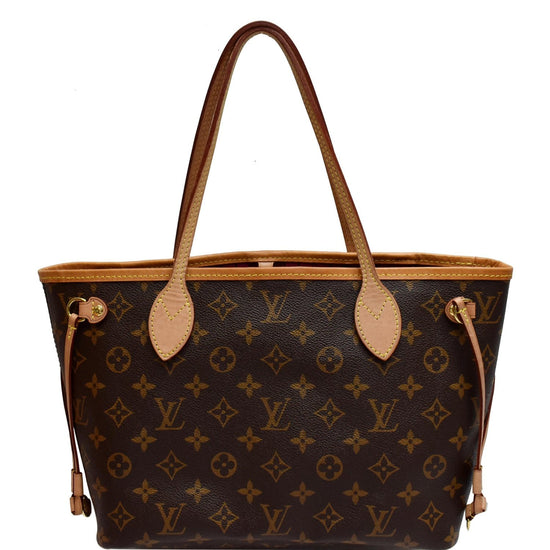 Louis Vuitton Monogram Neverfull Pm Canvas Tote Bag (pre-owned) in Brown