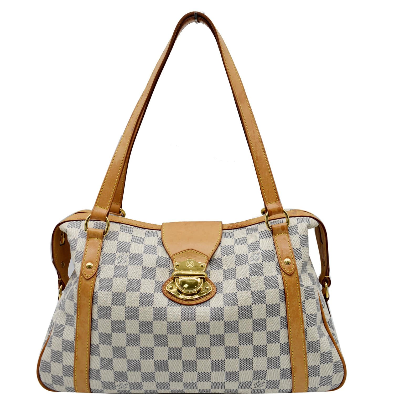 Louis Vuitton Louis Vuitton Stresa PM Damier Azur Canvas Shoulder Bag