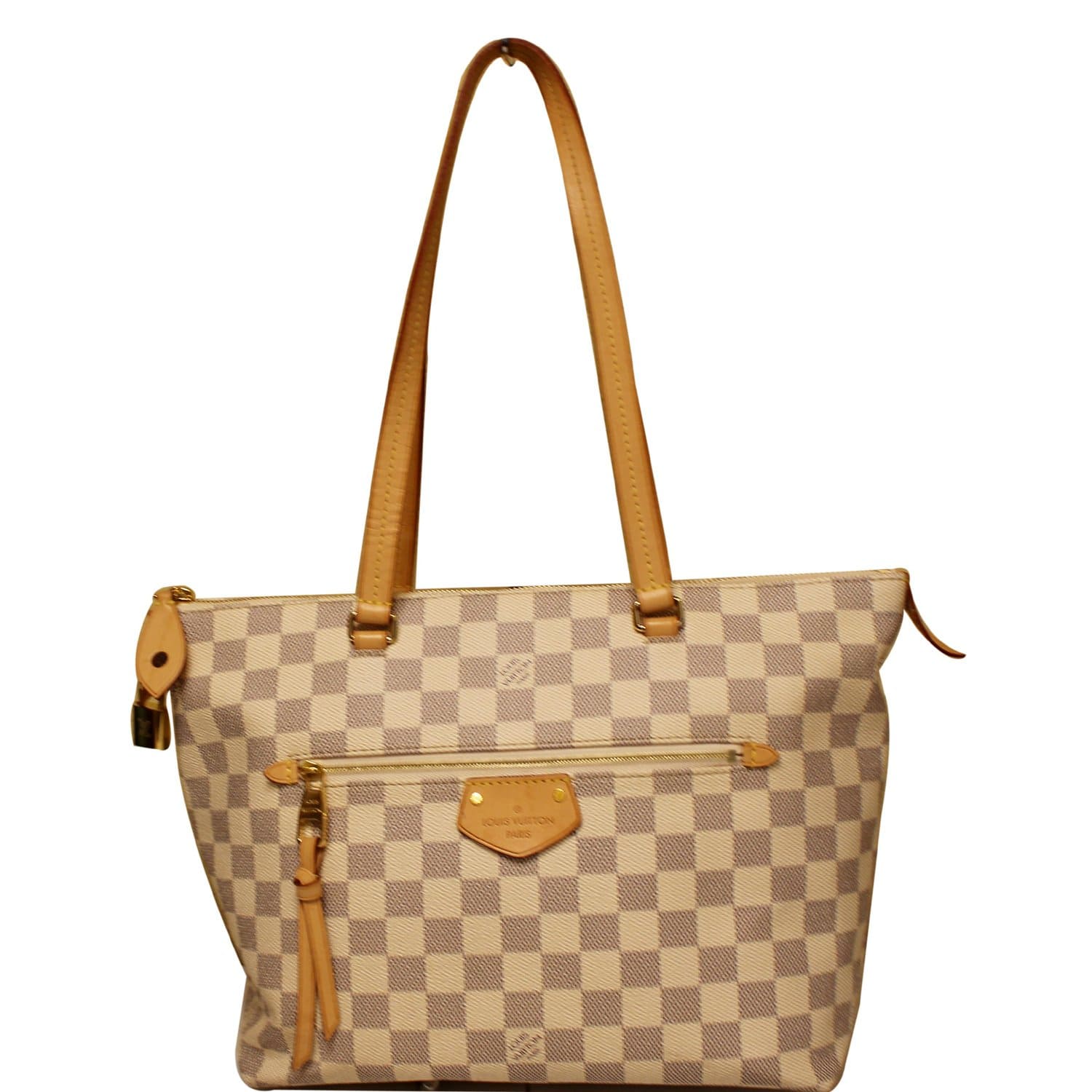 Authentic Louis Vuitton Monogram Iena PM Shoulder Tote Bag M42268