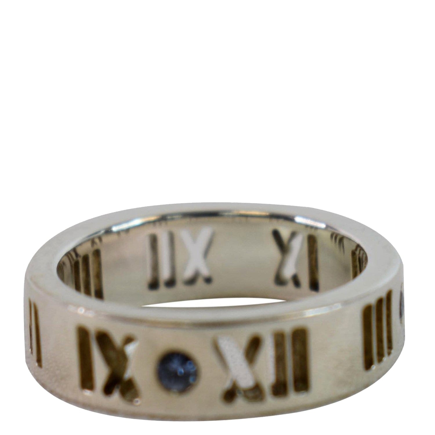 Tiffany & Co. Atlas Roman Numeral Ring