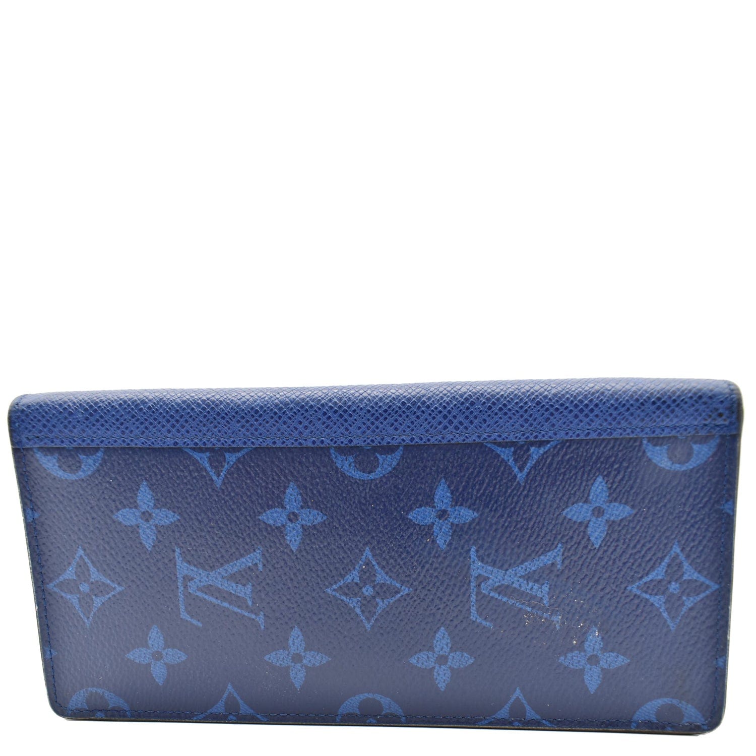 Louis Vuitton Brazza Wallet Monogram Upside Down Ink Navy in Coated Canvas  with Brass - US