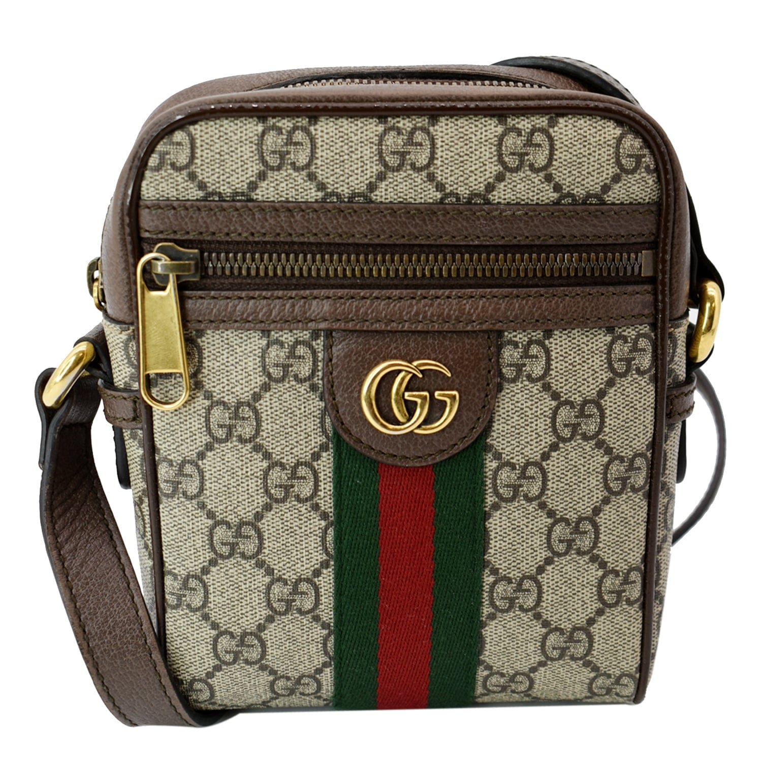 Gucci - Ophidia Gg-Canvas Shoulder Bag - Womens - Beige Multi for