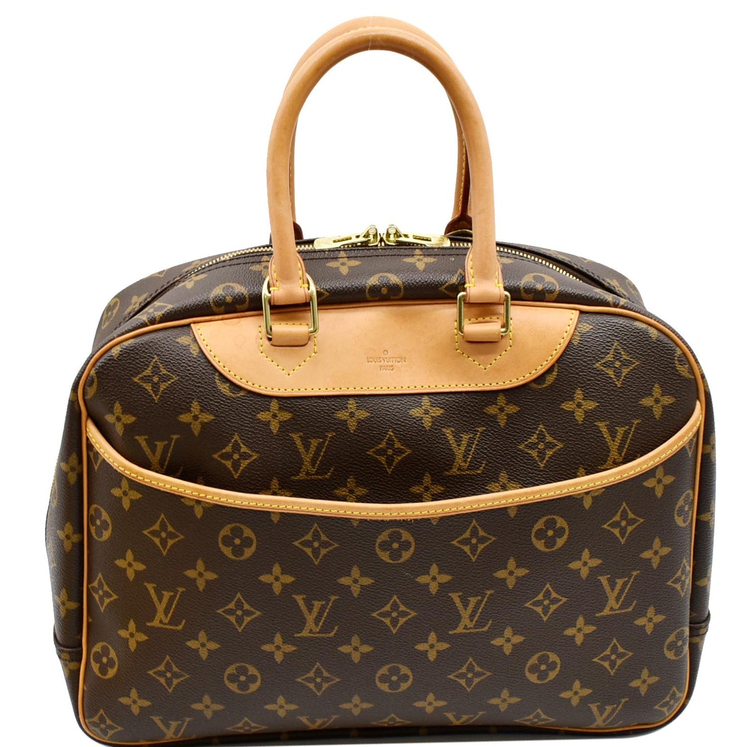 Louis Vuitton 2003 Pre-owned Monogram Deauville Bowling Bag