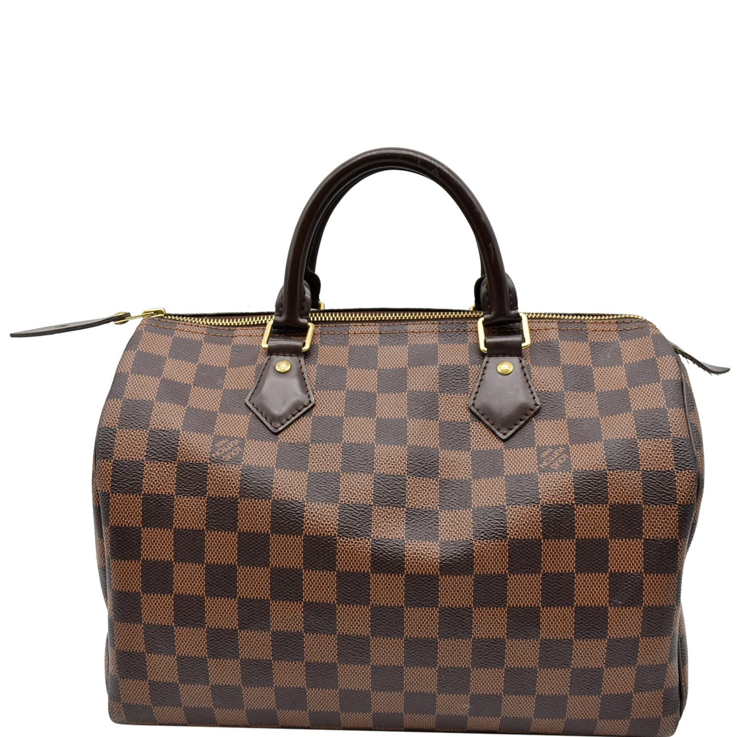 Louis Vuitton Damier Ebene Speedy 30 Handbag