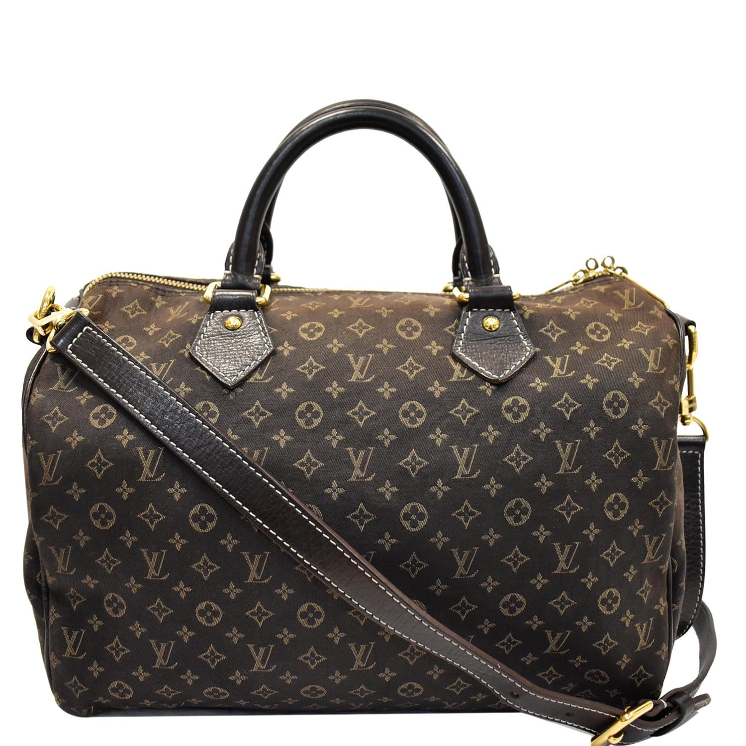 Authentic Louis Vuitton Monogram Mini Lin Speedy 30