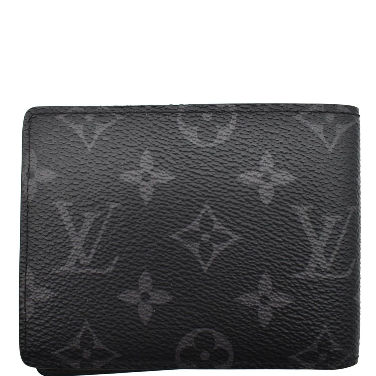 black and grey lv wallet